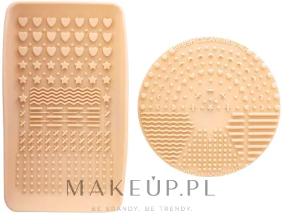 Панель для очистки кистей Nanshy Makeup Brush Cleaning Pad и Palette, силиконовая, 2 шт