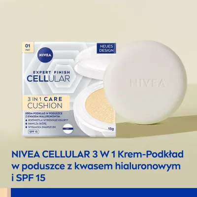 Кушон NIVEA Hyaluron Cellular Expert Finish 3in1 Care Cushion