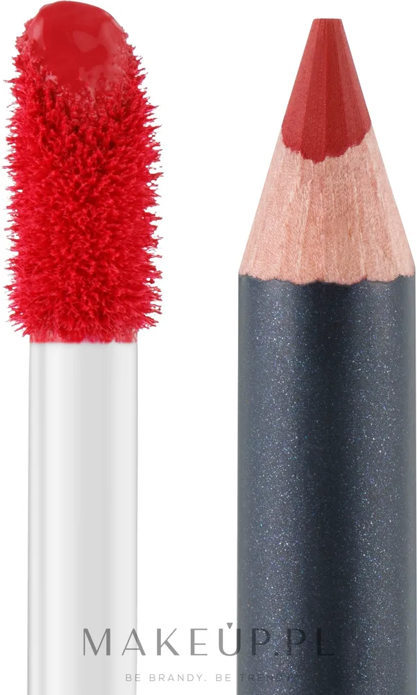 Набор для губ Aden Cosmetics жидкая помада и карандаш с оризанолом 7 мл + 1,14 г, оттенок 919 - Raspberry