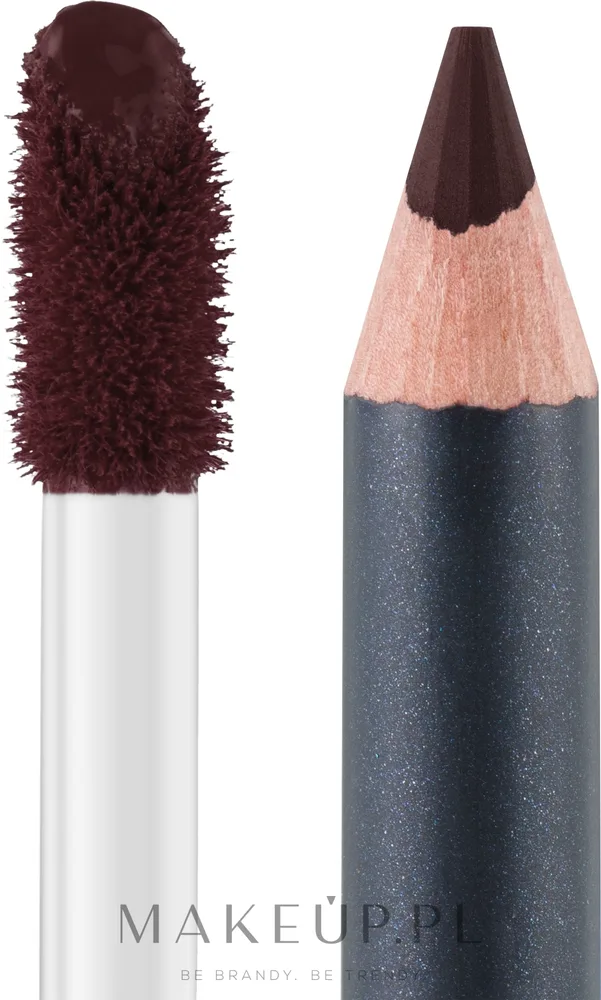 Набор для губ Aden Cosmetics жидкая помада и карандаш с оризанолом 7 мл + 1,14 г, оттенок 924 - Mahogany