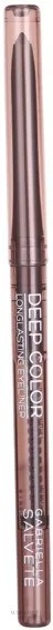 Карандаш для глаз Gabriella Salvete Deep Color Eyeliner, оттенок 02 - Dark Brown