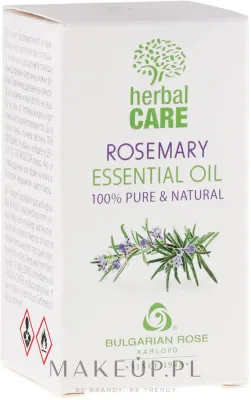 Эфирное масло Bulgarian Rose Herbal Care розмарин 10 мл