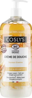 Нежный крем для душа Coslys Soft Oat Shower Cream с овсом, 1000 мл