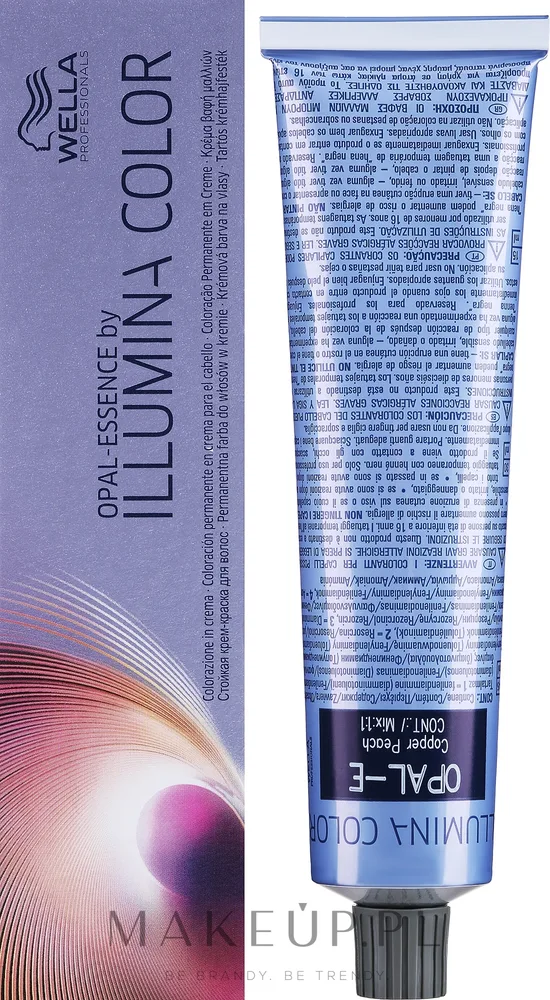 Краска для волос Wella Professionals Illumina Color Opal-Essence с эффектом сияния, 60 мл, оттенок Platinum Lilly