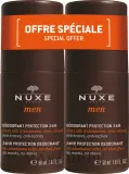 Набор дезодорантов Nuxe Men 24hr без солей алюминия с гидролатом шалфея 2x50 мл — фото 1