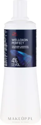 Окисляющая эмульсия для волос Wella Professionals Welloxon Perfect 4%, прозрачная консистенция, 1000 мл
