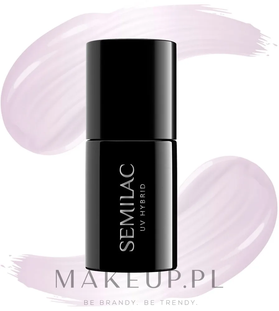 Гибридный лак для ногтей Semilac Business Line UV Hybryd Nail Polish, отверждение в УФ-лампе, 7 мл, оттенок 218 - Pearl Lila
