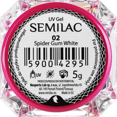 Гель для стилизации ногтей Паутинка Semilac Spider Gum UV Gel, для тонких линий, 5 г