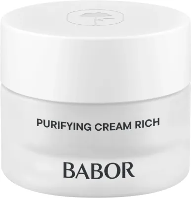 Babor Skinovage крем для лица антивозрастной для жирной, проблемной и зрелой кожи Purifying Cream Rich, матирующий, с центеллой, 50 мл