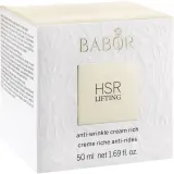Babor HSR Lifting Cream Rich крем для лица лифтинг насыщенный 50 мл, антивозрастной уход с пептидами и маслом жожоба — фото 2