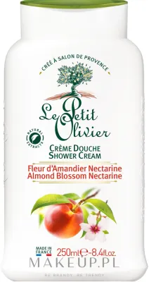 Le Petit Olivier крем для душа Almond Blossom Nectarine, цветок миндаля и нектарин, кремовый гель для душа