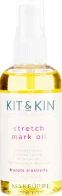 Kit & Kin Kit & Kin Stretch Mark Oil - Масло от растяжек Kit and Kin Stretch Mark Oil органическое, для мам, 100 мл