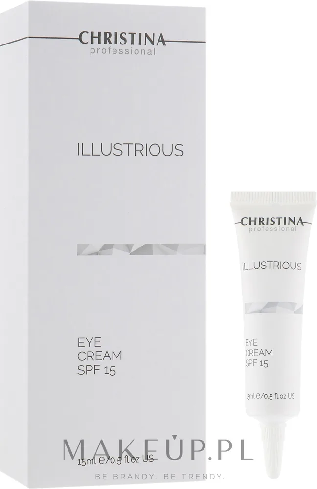 Крем для кожи вокруг глаз Christina Illustrious Eye Cream SPF 15 с кофеином, витамином C и пептидным комплексом, 15 мл