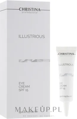 Крем для кожи вокруг глаз Christina Illustrious Eye Cream SPF 15 с кофеином, витамином C и пептидным комплексом, 15 мл