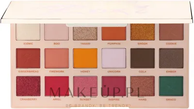 Палетка теней для век Makeup Revolution X Roxxsaurus Roxi Eye Shadow Palette, 18 оттенков, 18 x 0,8 г