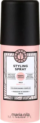 Лак для волос Maria Nila Styling Spray мягкая фиксация, с защитой от УФ-излучения