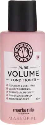 Увлажняющий кондиционер для придания объёма волосам Maria Nila Pure Volume Conditioner