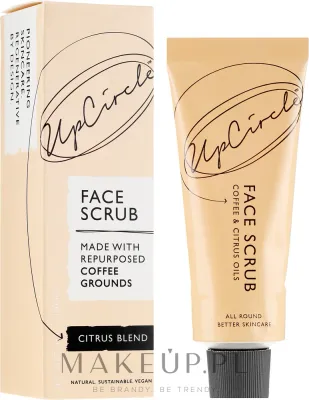 Скраб для лица UpCircle Coffee Face Scrub Citrus Blend кофейный, с цитрусовыми эссенциями, 100 мл