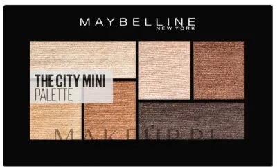 Палетка теней для век Maybelline New York The City Kits Mini, оттенок 400 - Rooftop Bronzes