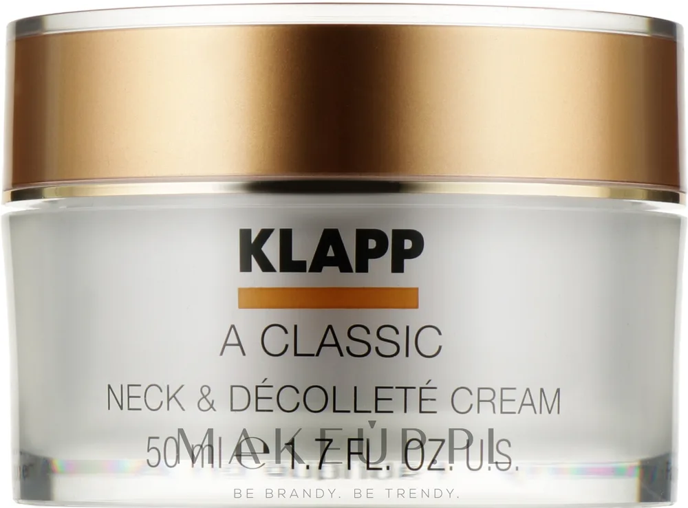 Крем для шеи и декольте Klapp A Classic Neck & Decollete против признаков возраста 50 мл