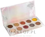Палетка теней для век Peggy Sage Eye Shadows Palette 3D Metal & Mat 10 оттенков — фото 1