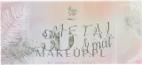 Палетка теней для век Peggy Sage Eye Shadows Palette 3D Metal & Mat 10 оттенков — фото 3