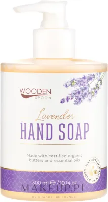 Жидкое мыло для рук Wooden Spoon Lavender с лавандой, 300 мл