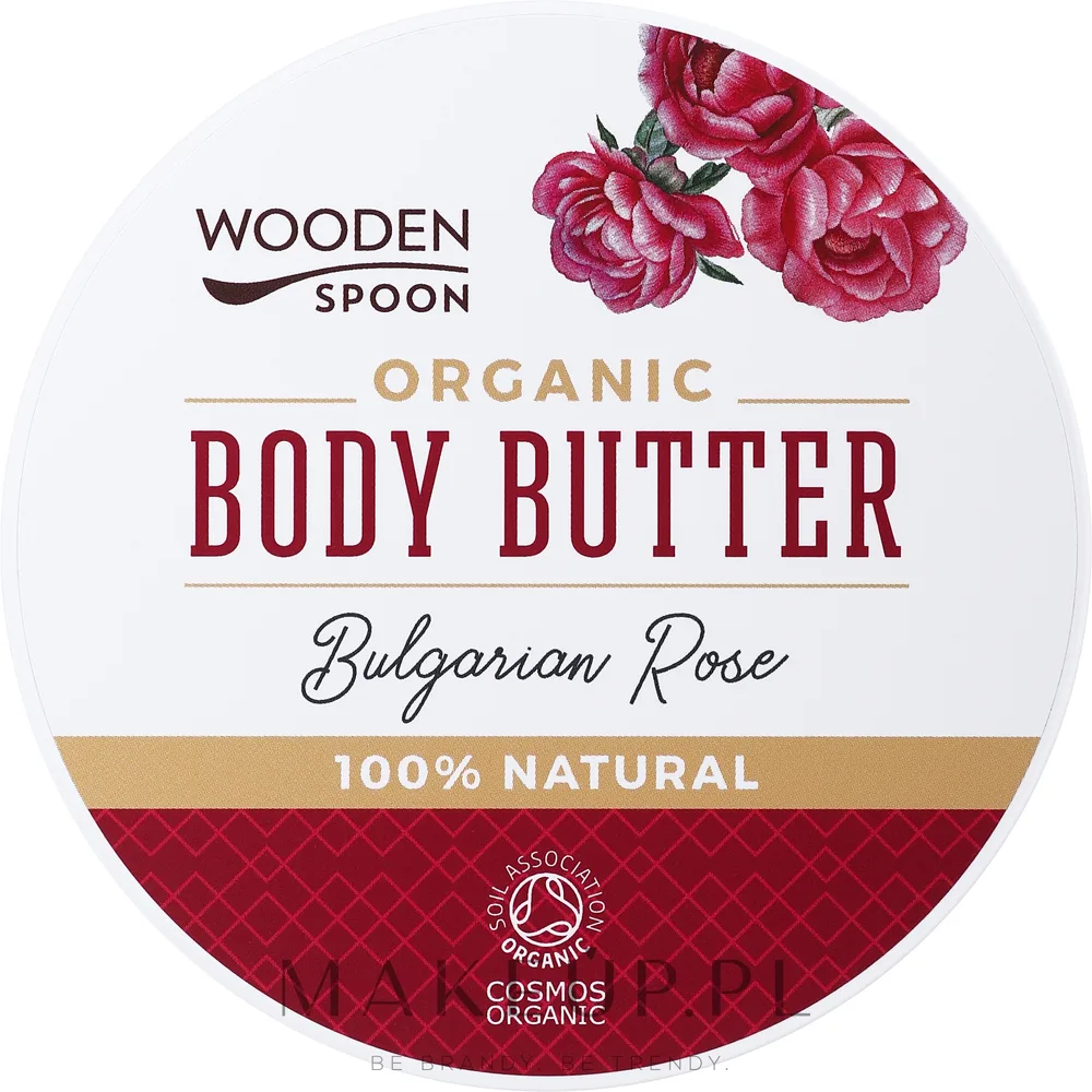 Масло для тела Wooden Spoon болгарская роза органическое 100 мл