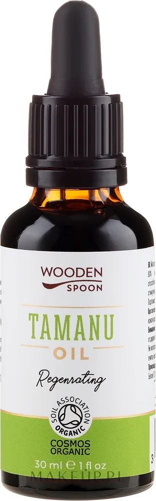 Масло таману Wooden Spoon Tamanu Oil для лица и тела органическое 30 мл