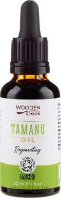 Масло таману Wooden Spoon Tamanu Oil для лица и тела органическое 30 мл