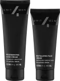 Набор для мужчин Unit4Men Citrus & Musk крем для лица и рук с маслом ши и манго 50+75 мл — фото 1