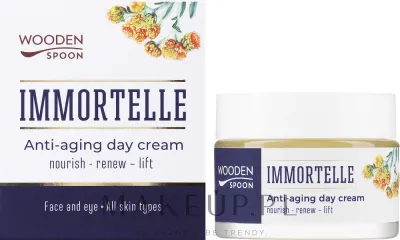 Крем для лица Wooden Spoon Anti-Aging Immortelle & Superseeds дневной для зрелой кожи 50 мл