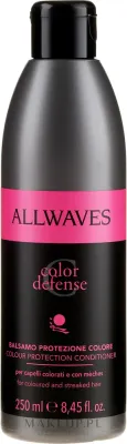 Кондиционер для окрашенных волос Allwaves Color Defense Colour Protection Conditioner, 1000 мл
