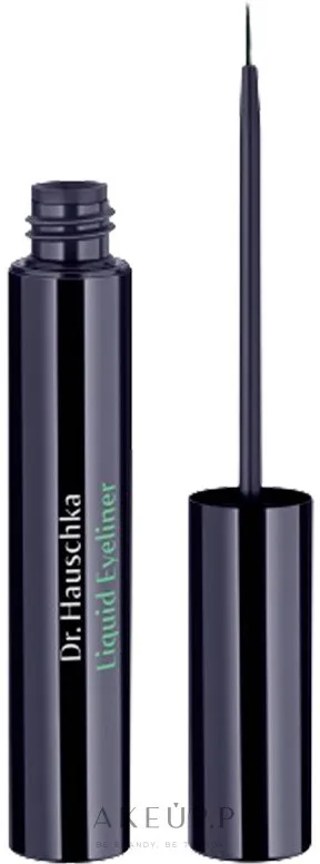 Подводка для глаз Dr Hauschka Liquid Eyeliner жидкая, чёрная, 4 мл, оттенок 01 - Black