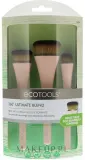 Набор кистей для макияжа EcoTools 360 Ultimate Blend 3 шт. веганский — фото 2