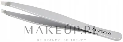 Пинцет для бровей Lussoni Acc Tweezers Slant, скошенный, 9,4 см, 1 шт
