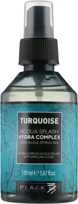 Увлажняющий спрей-гидрокомплекс Black Professional Line Turquoise Aqua Splash со спирулиной, 150 мл