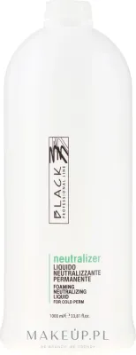 Нейтрализатор для химической завивки Black Professional Line Neutralizer Foaming Neutralizing Liquid For Cold Perm, пенящийся, для холодной завивки, 1000 мл