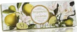 Набор мыла Saponificio Artigianale Fiorentino Bergamot & Gardenia бергамот и гардения, 3 x 100 г — фото 1