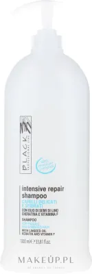 Шампунь для тонких и повреждённых волос Black Professional Line Revitalising Shampoo восстанавливающий, с кератином, 1000 мл
