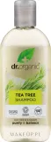 Шампунь для волос Dr Organic Tea Tree Shampoo с чайным деревом и мятой, для ежедневного ухода, 265 мл — фото 1