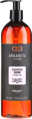 Шампунь Dikson Argabeta Color Shine для окрашенных волос с маслом миндаля и винограда, 500 мл