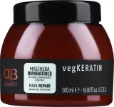 Маска для волос Dikson Argabeta vegKeratin Repair восстанавливающая, для повреждённых волос, растительный кератин и протеины — фото 1