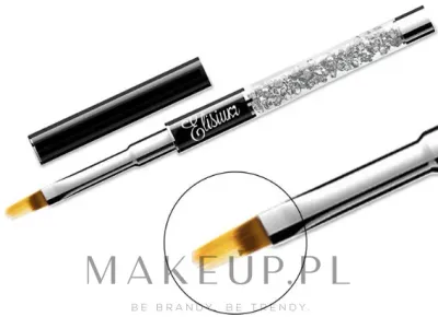 Кисть для маникюра Elisium Ombre, синтетический ворс, с колпачком, 1 шт