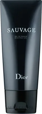 Гель для бритья Dior Sauvage парфюмированный, с ароматом бергамота, 125 мл