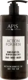 Гель для мытья 3 в 1 APIS Professional Action For Men мужской, увлажняющий, 300 мл, 1000 мл — фото 1