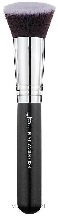 Кисть для тональной основы Jessup B089-089, скошенная, с двухцветным синтетическим ворсом