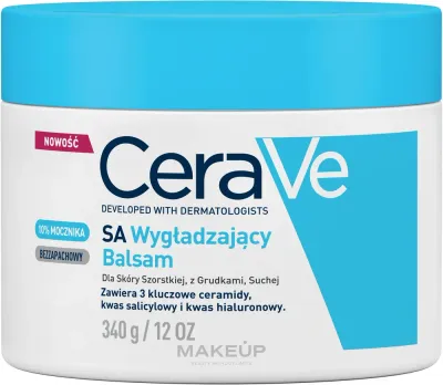 Крем для лица и тела CeraVe SA Smoothing Cream с церамидами и салициловой кислотой 177 мл или