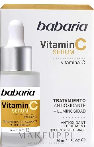 Сыворотка для лица Babaria Vitamin C лифтинг с витамином C и витамином E для сияния и упругости 30 мл