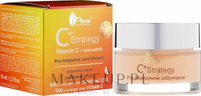 Крем для лица AVA Laboratorium C+ Strategy питательный с витамином C для зрелой кожи 50 мл